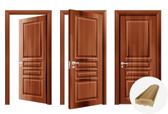 Pioneer WPC door frame interior application