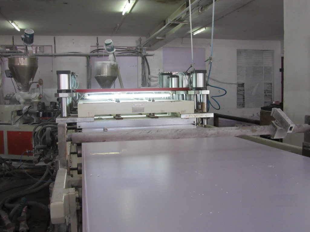 PVC foam board production line