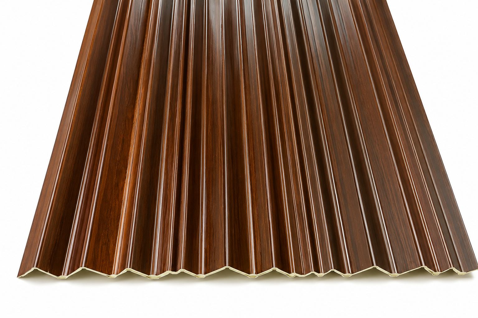 16MM ZigZag PVC WPC interior louver profile
