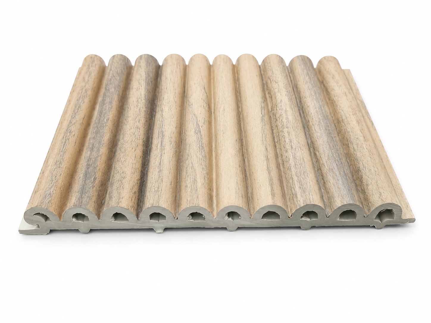 12MM Half Round PVC WPC interior louver profile